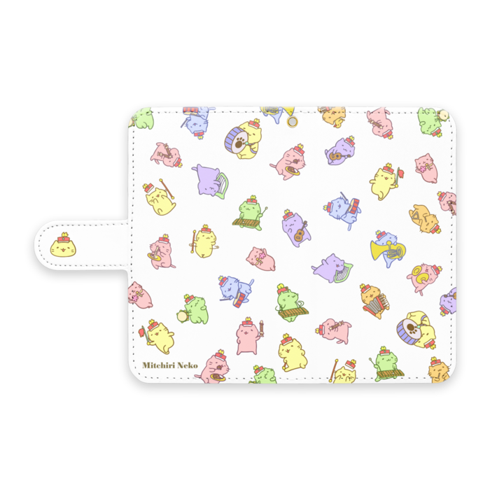 手帳型Androidケース - S - ストラップ穴 あり