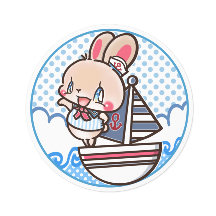 ステッカー - 100 x 100 (mm)