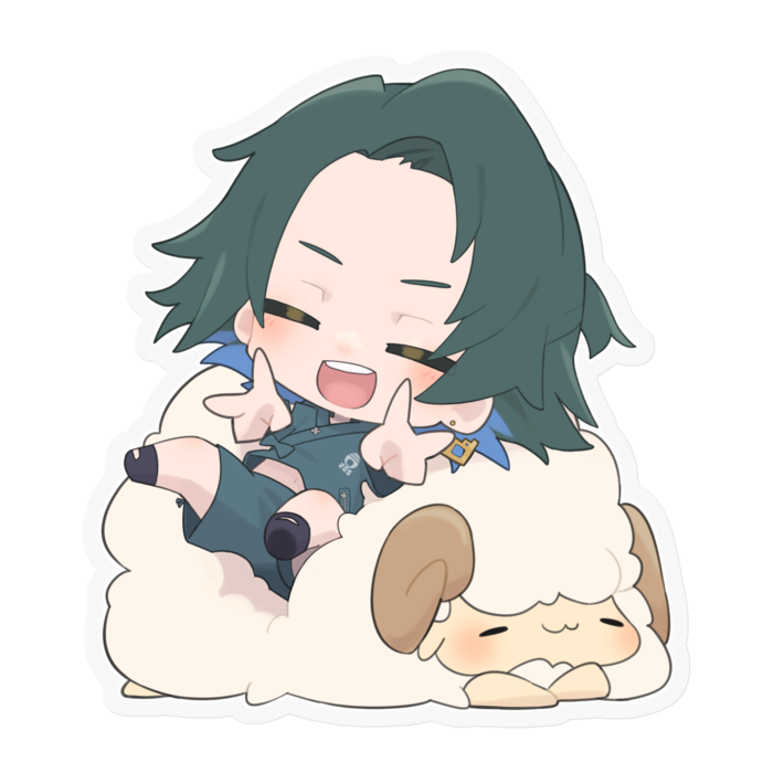 ステッカー - 100 x 100 (mm)(1)