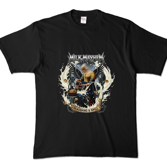 カラーTシャツ - XL - ブラック (濃色)