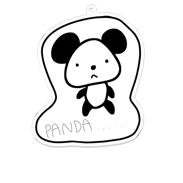 アクリルキーホルダー - 100 x 100 (mm)