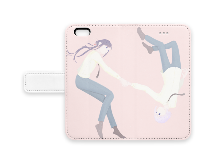 手帳型iPhoneケース - iPhone6 - ストラップ穴 なし