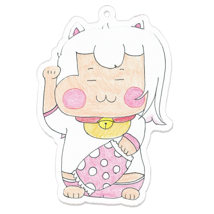 アクリルキーホルダー - 70 x 70 (mm)