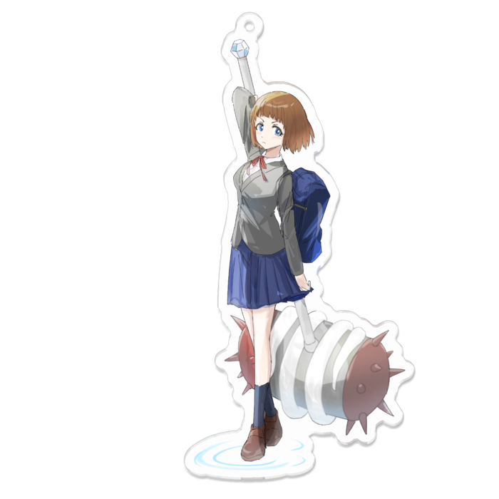 アクリルキーホルダー - 100 x 100 (mm)