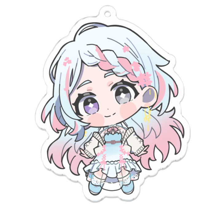 アクリルキーホルダー - 70 x 70 (mm)