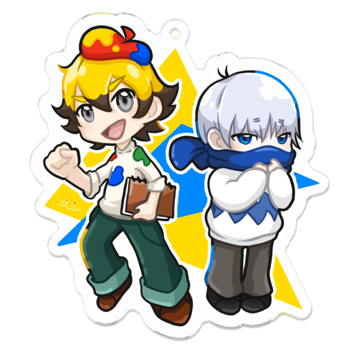 アクリルキーホルダー - 70 x 70 (mm)
