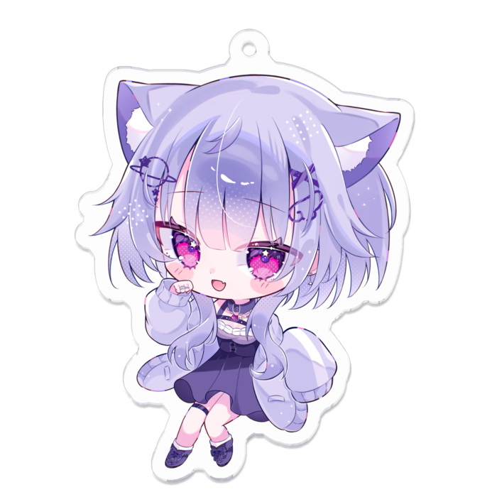 アクリルキーホルダー - 70 x 70 (mm)