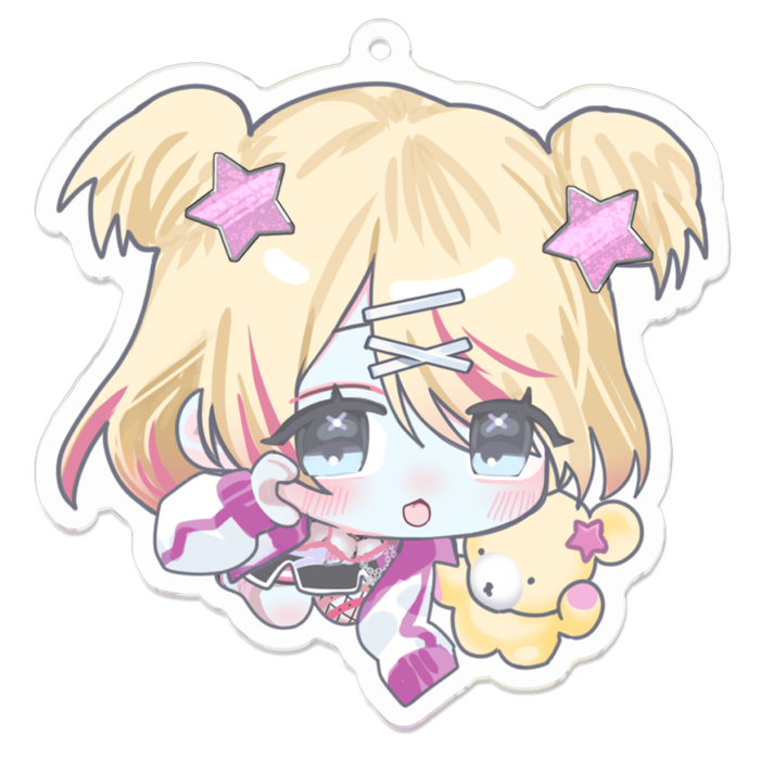 アクリルキーホルダー - 70 x 70 (mm)