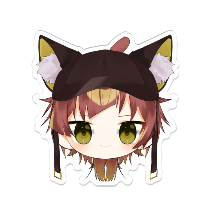 アクリルバッジ - 70 x 70 (mm)