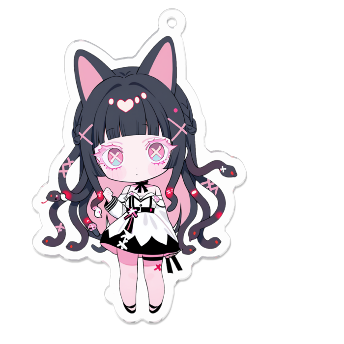 アクリルキーホルダー - 70 x 70 (mm)