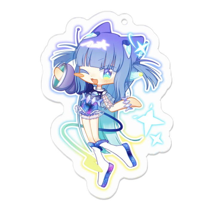 アクリルキーホルダー - 70 x 70 (mm)