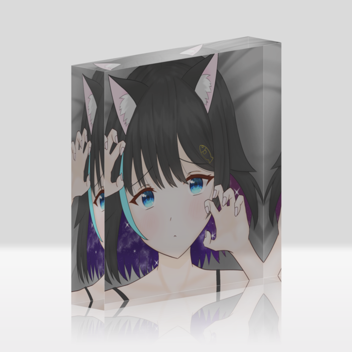 アクリルブロック - 100x100mm ver2