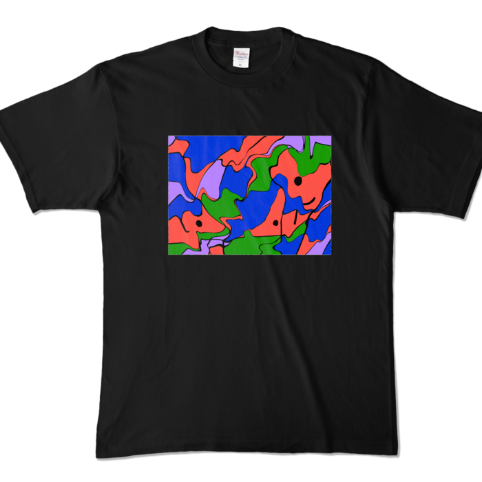 カラーTシャツ - XL - ブラック (濃色)