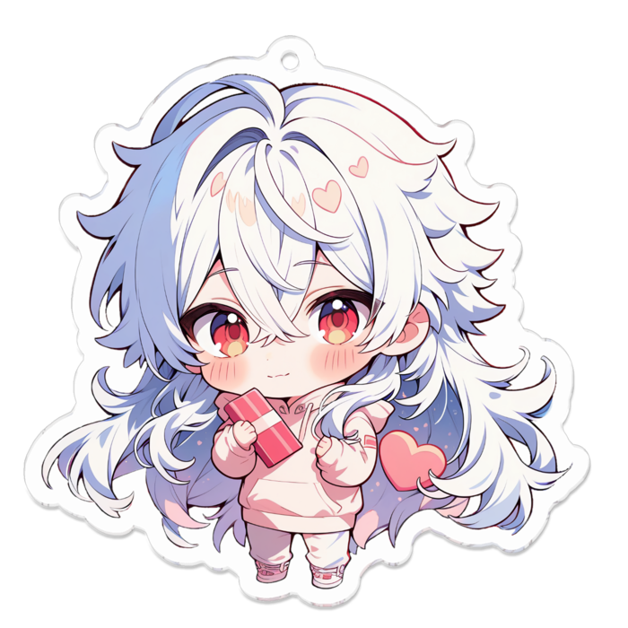 アクリルキーホルダー - 70 x 70 (mm)