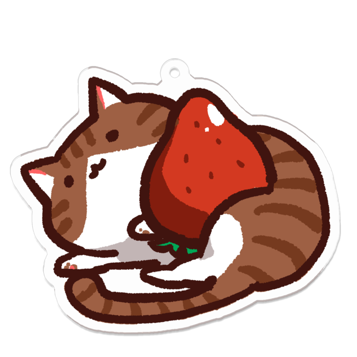 アクリルキーホルダー - 70 x 70 (mm)