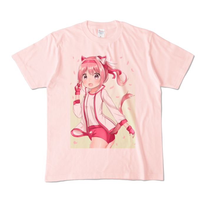 カラーTシャツ - M - ライトピンク (淡色)