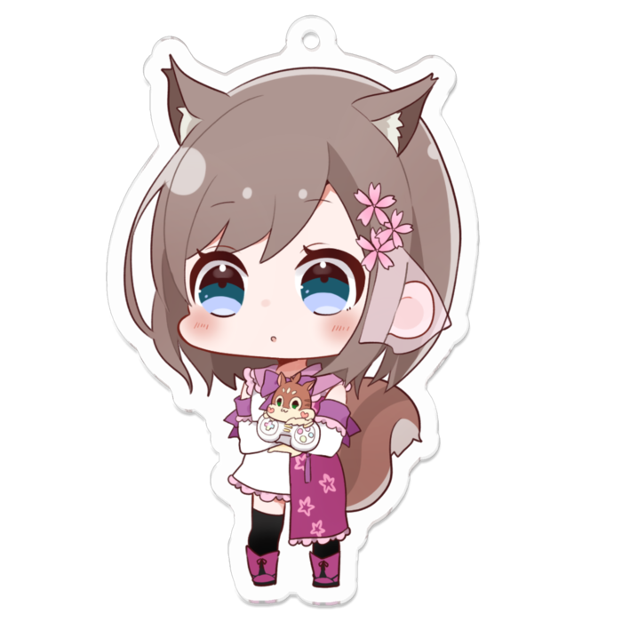 アクリルキーホルダー - 70 x 70 (mm)