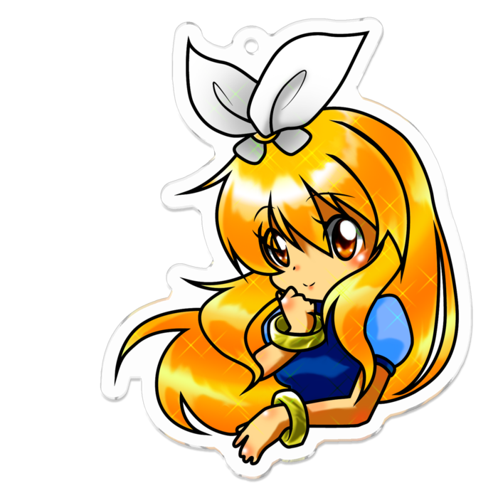 アクリルキーホルダー - 70 x 70 (mm)