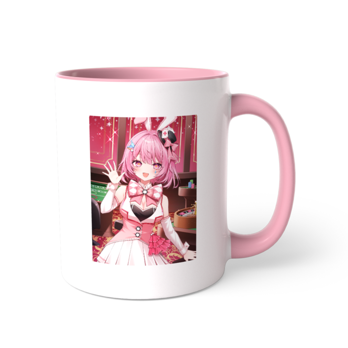 ツートンカラーマグカップ - 直径 8.2cm / 高さ 9.5cm