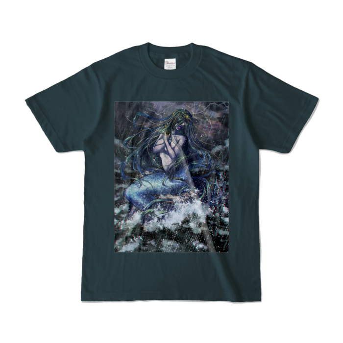 カラーTシャツ - S - デニム (濃色)