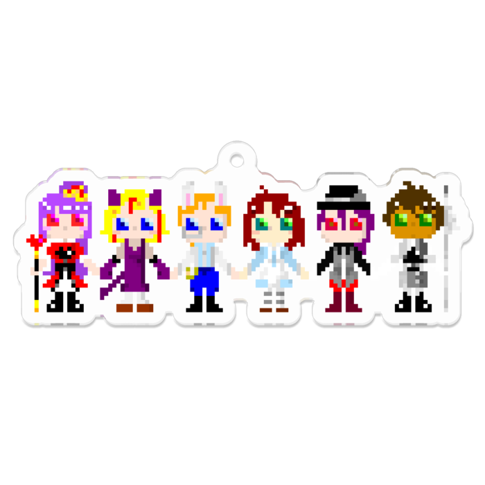 アクリルキーホルダー - 70 x 70 (mm)