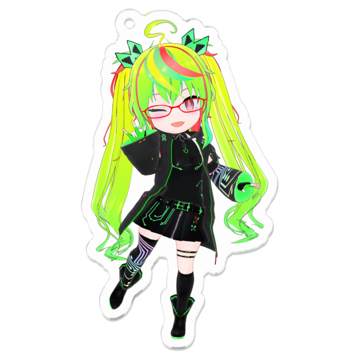 アクリルキーホルダー - 70 x 70 (mm)