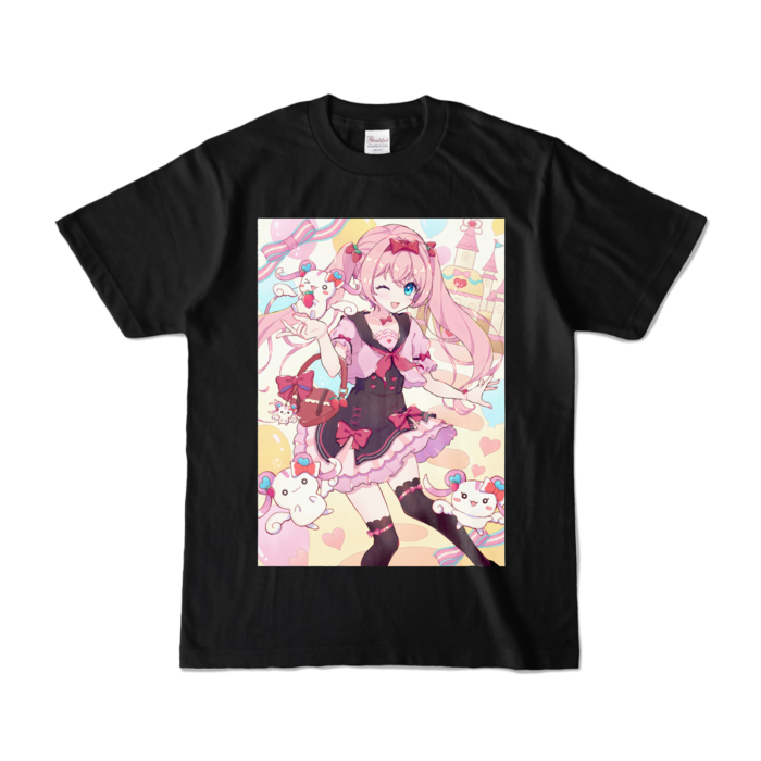 カラーTシャツ - S - ブラック (濃色)