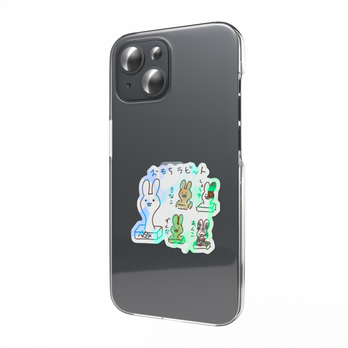 ホログラムスマホステッカー - 縦