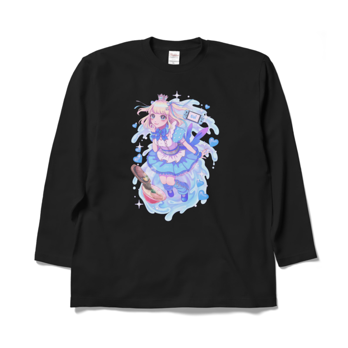 ロングスリーブTシャツ - XL - ブラック