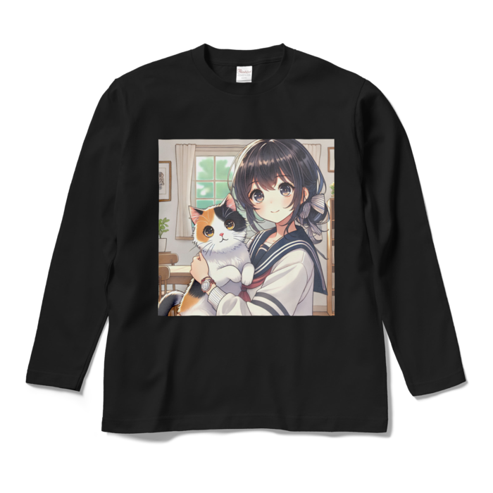 ロングスリーブTシャツ - M - ブラック