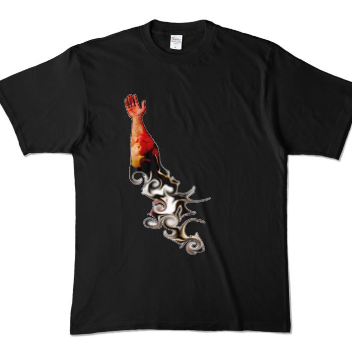 カラーTシャツ - XL - ブラック (濃色)