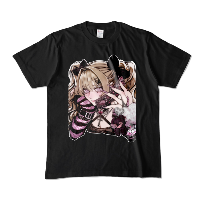 カラーTシャツ - M - ブラック （濃色）