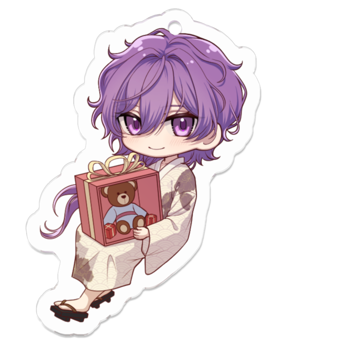 アクリルキーホルダー - 50 x 50 (mm)