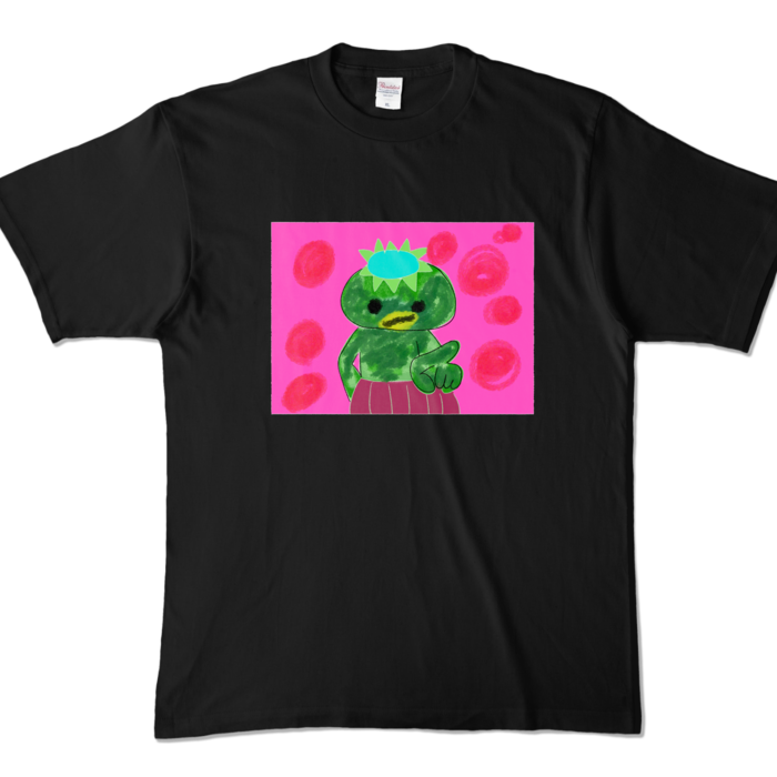 カラーTシャツ - XL - ブラック (濃色)