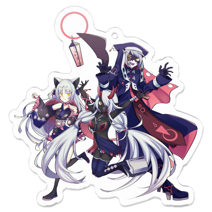 アクリルキーホルダー - 70 x 70 (mm)