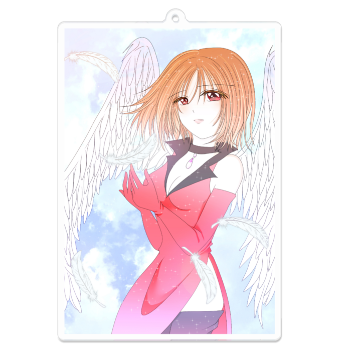 アクリルキーホルダー - 100 x 100 (mm)