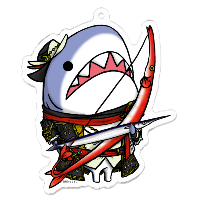 アクリルキーホルダー - 70 x 70 (mm)