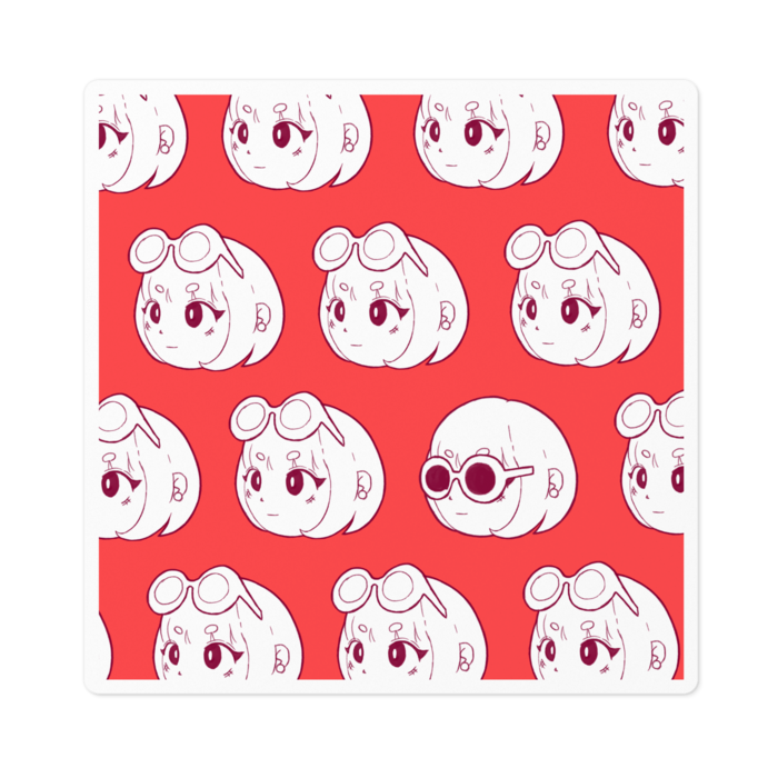 ステッカー - 100 x 100 (mm)