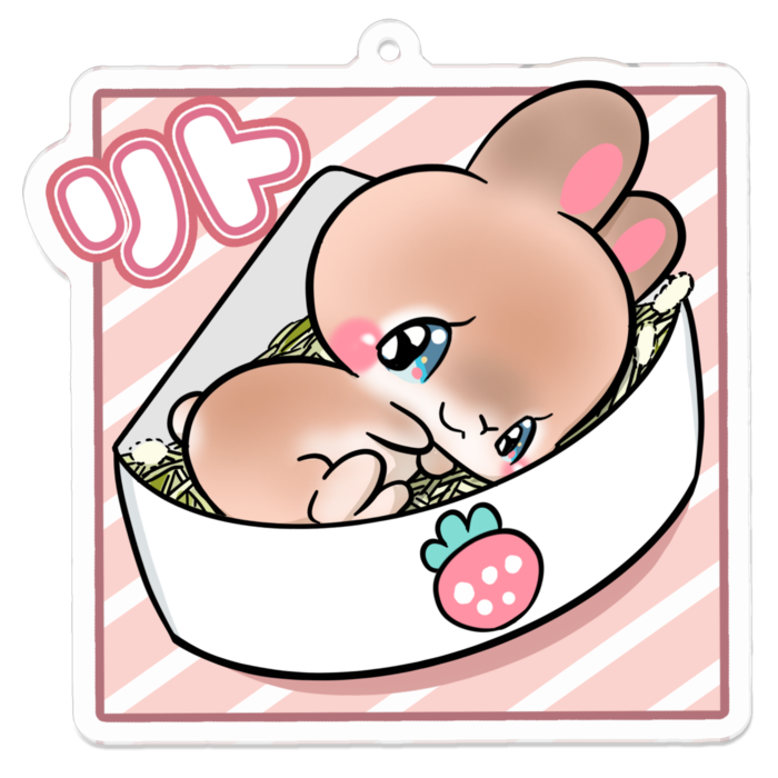 アクリルキーホルダー - 70 x 70 (mm)