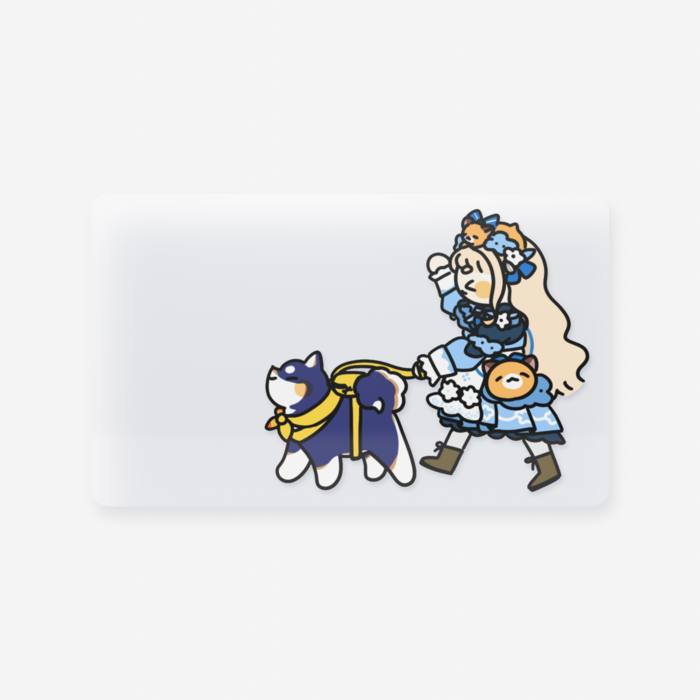 クリアカード - 名刺（91 × 55mm）