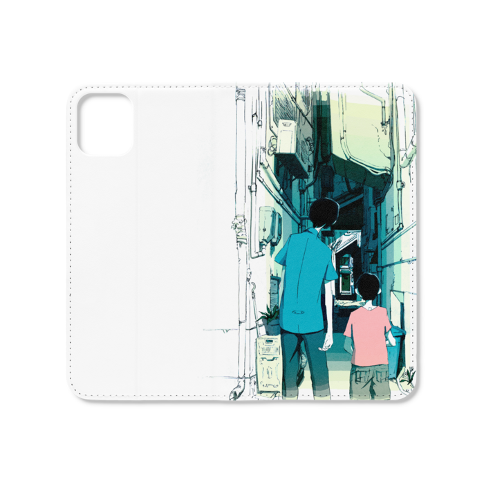 手帳型iPhoneケース(ベルトなし) - iPhone 11 Pro Max - ストラップ穴 なし
