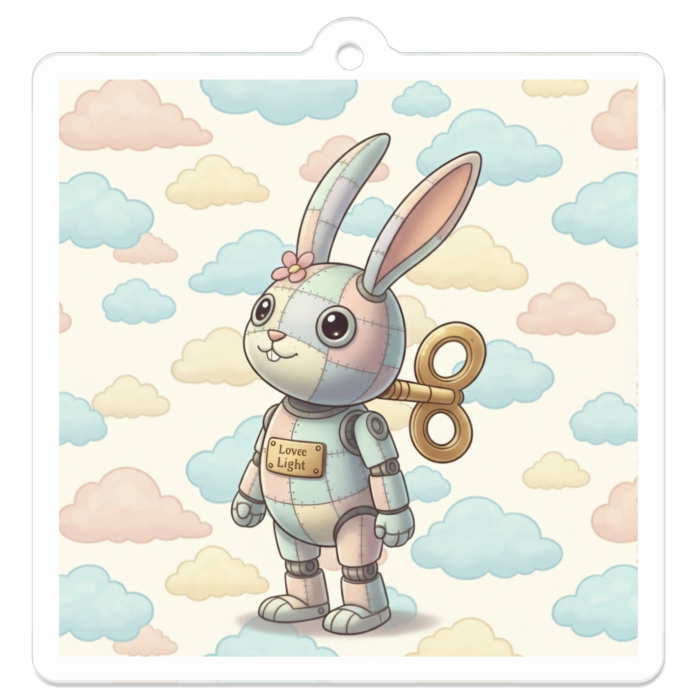 アクリルキーホルダー - 50 x 50 (mm)