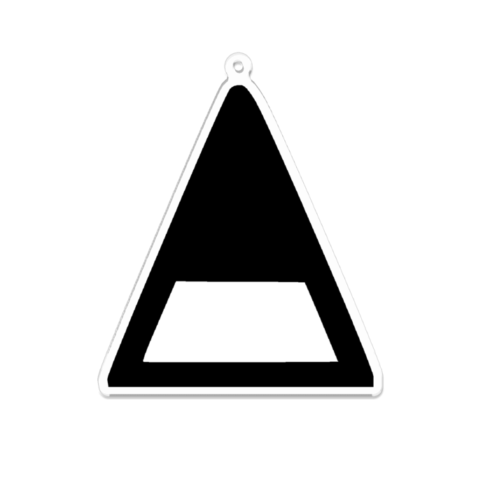 アクリルキーホルダー - 100 x 100 (mm)