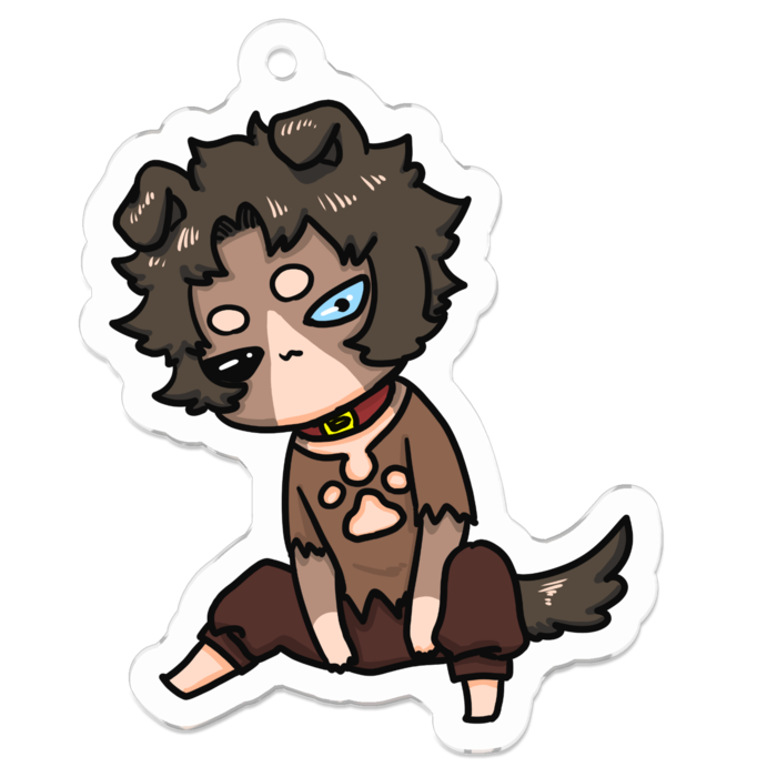 アクリルキーホルダー - 50 x 50 (mm)