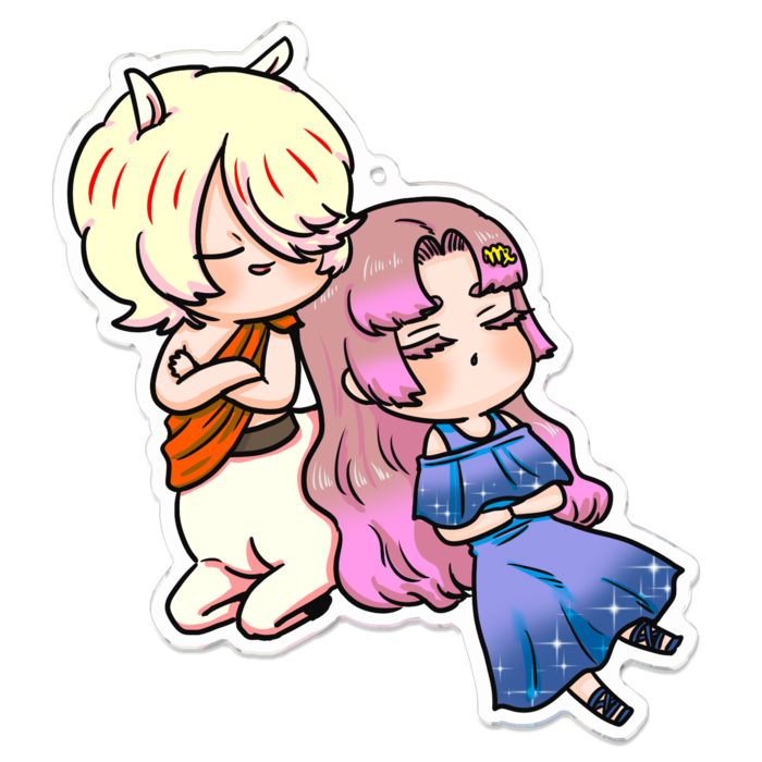 アクリルキーホルダー - 100 x 100 (mm)