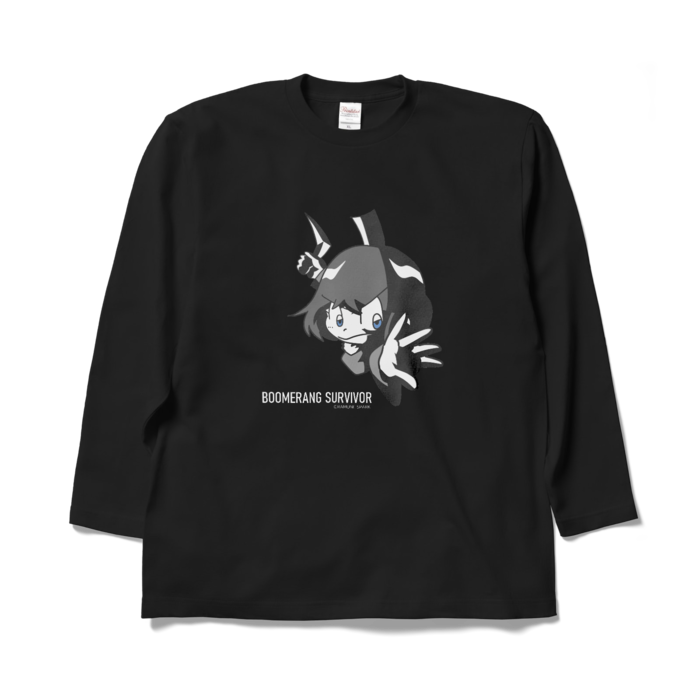 ロングスリーブTシャツ - XL - ブラック