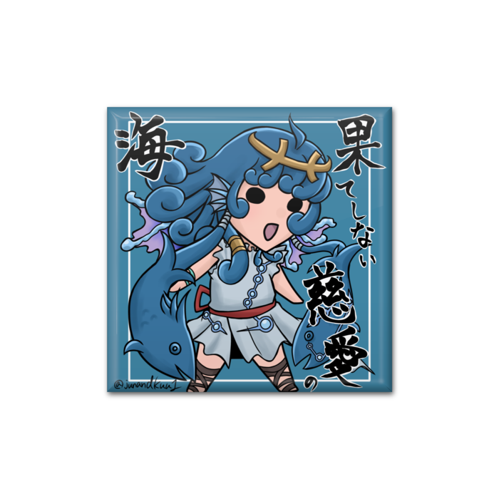 缶バッジ - 四角形40mm