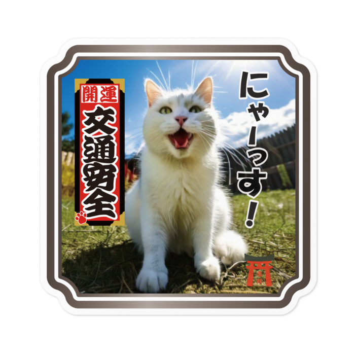 ステッカー - 100 x 100 (mm)