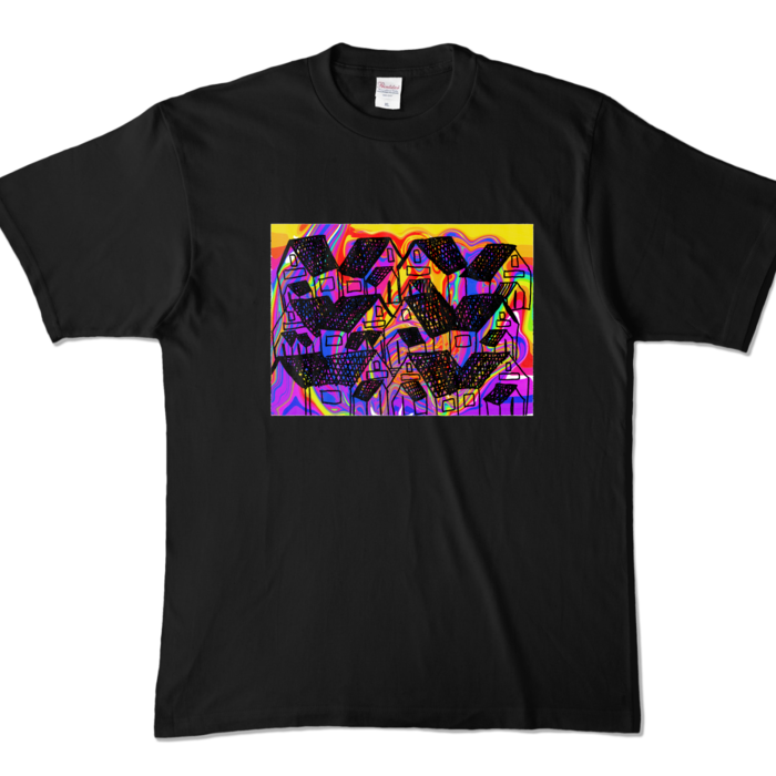 カラーTシャツ - XL - ブラック (濃色)