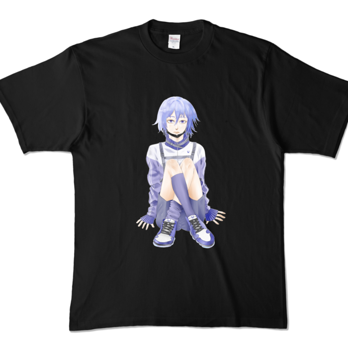 カラーTシャツ - XL - ブラック (濃色)